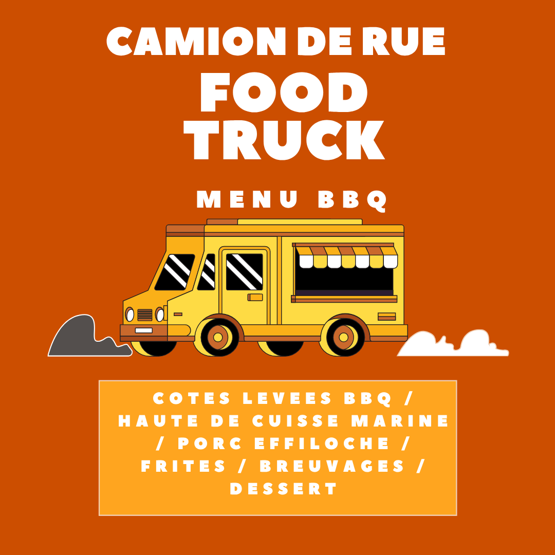 Illustration du Menu BBQ du foodtruck Kitchen 73