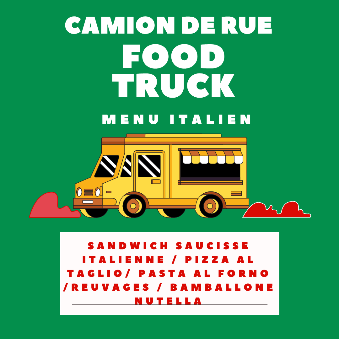 Illustration du Menu Italien du foodtruck Kitchen 73